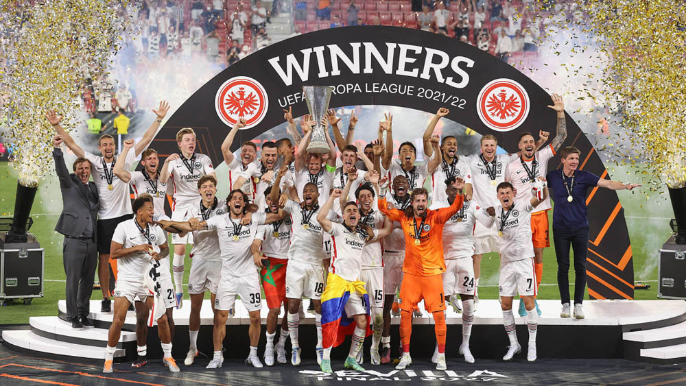 Winnaars Europa League 2021/22: Eintracht Frankfurt
