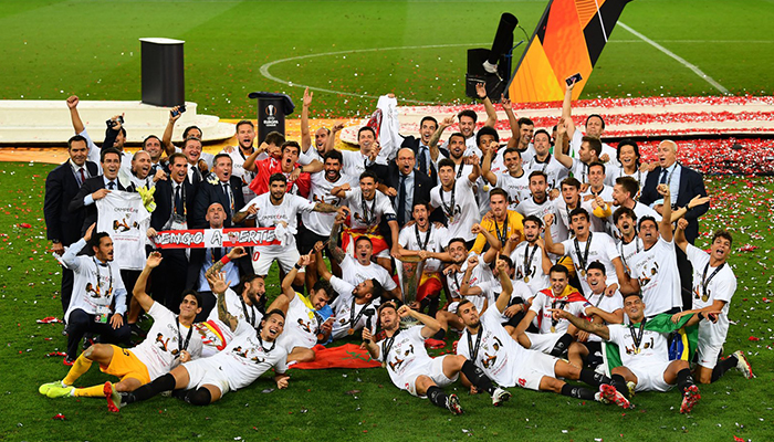 Winaars Europa League overall: Sevilla